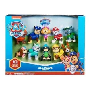 Set 10 Figuras Aniversario - Paw Patrol